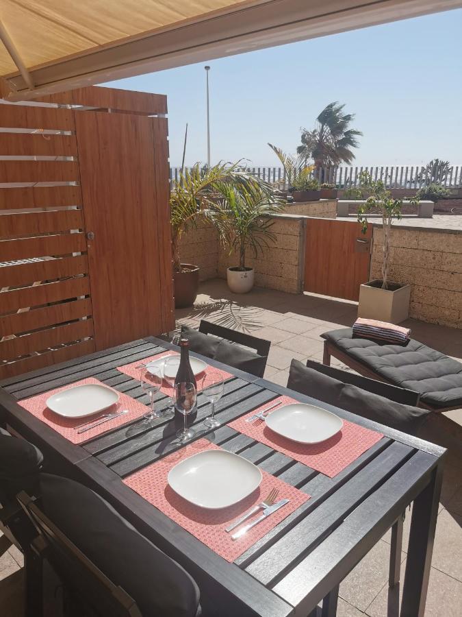 شقة Modern Sea View Duplex With Parking El Médano المظهر الخارجي الصورة
